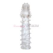 Насадка закрытая crystal sleeve с шипиками