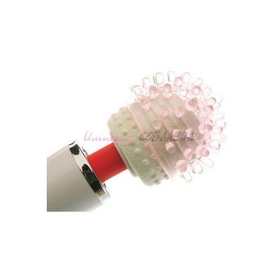 Силиконовая насадка Magic Wand для стимуляции любых эрогенных зон с усиками