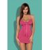 Соблазнительная и эротичная комбинация Blackardi chemise & thong розового цвета